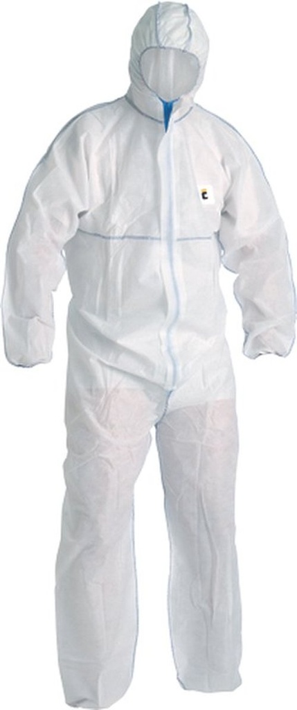 Einweg-Overall chemsafe MS1 weiß