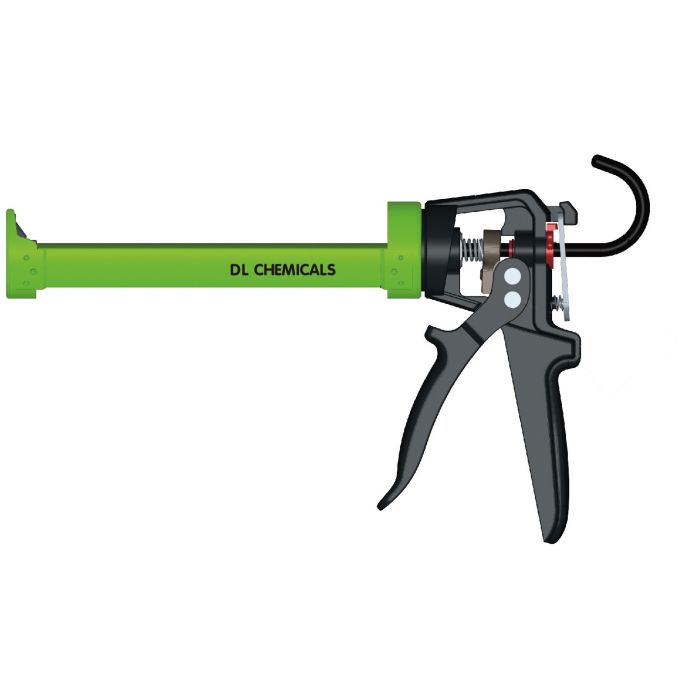 Siliconepistool 310 ml universeel DL groen 