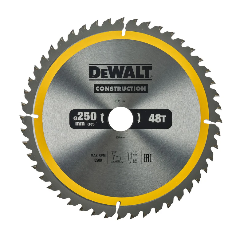 Lame de scie circulaire 250x30mm 48 T