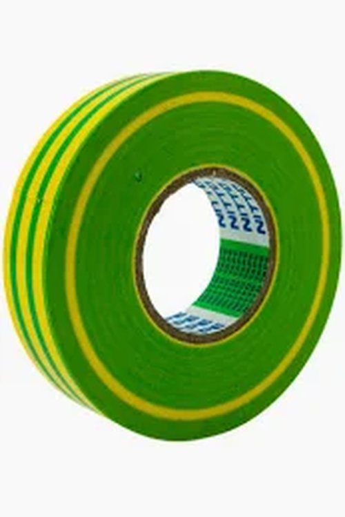 Ruban adhésif nitto 19 mm x 20 m jaune/vert