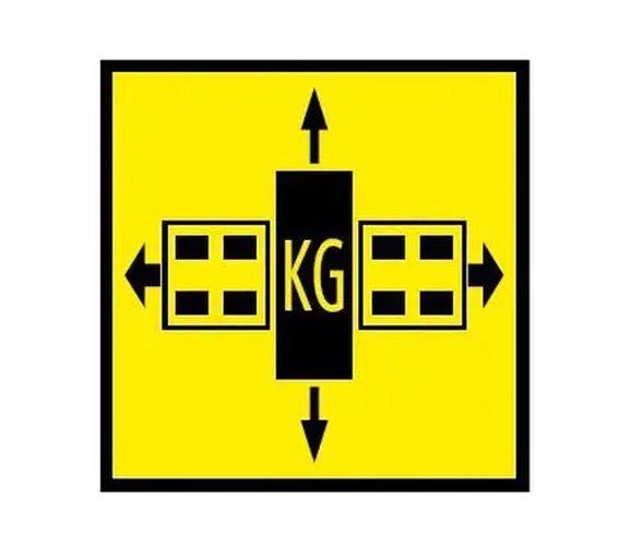 Verkeersbord uitzonderlijk vervoer