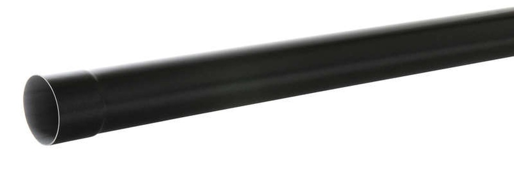 PVC buis dia 80x1.5mm zwart=4m 