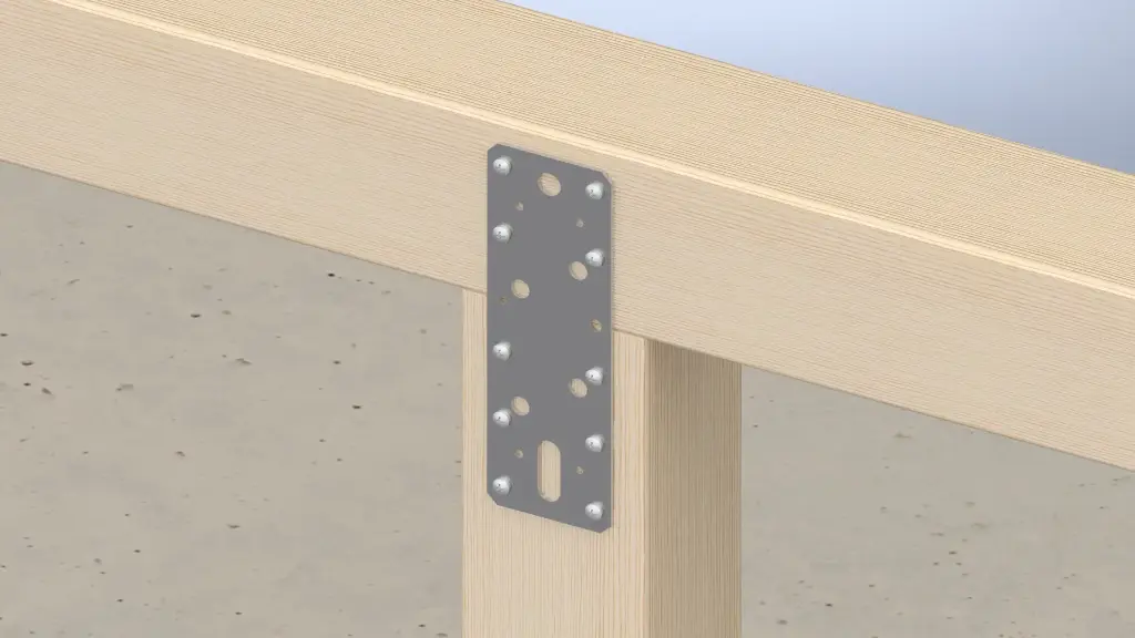Coupling plate 150 br=40mm d=2mm