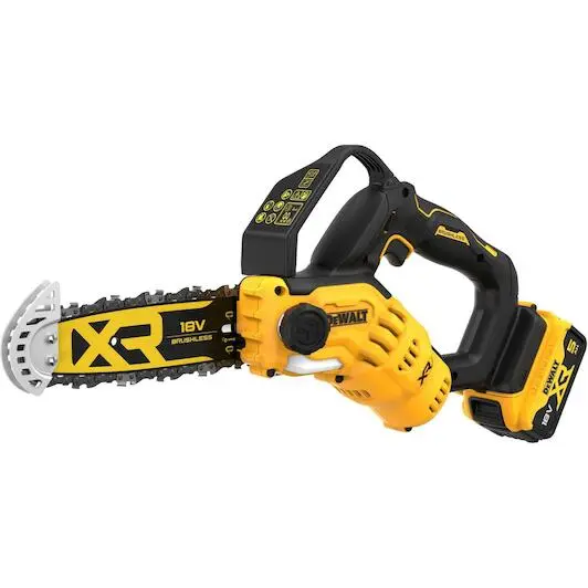 18V XR 20cm Brusheless pruning saw 20cm with 1x5ah battery and charger