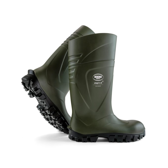 Boot PU steplite X S5 steel sole green 44