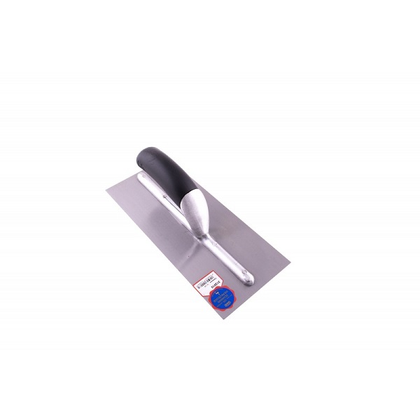 Plakmes kunststof handgreep zwart 280x130x0.7mm 