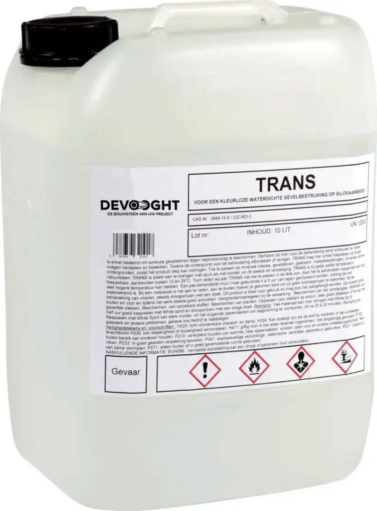 Gevelsilicone 25 l (hydrofuge) 