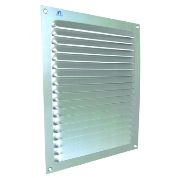 Renson 436 Alu-Gitterrost weiß 15x15 ohne Gitter