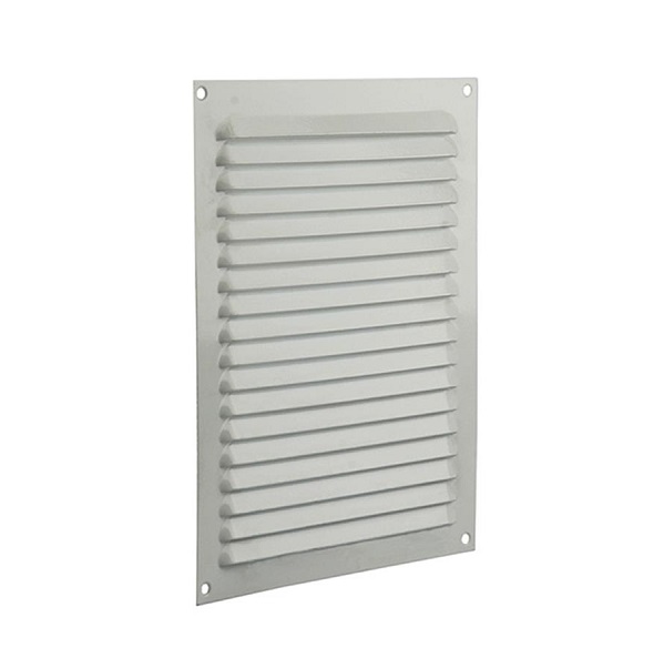 Renson 436 Kratka aluminiowa biała 20x25 bez siatki