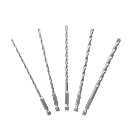 5-teiliges Schlagstein-Bohrer-Set