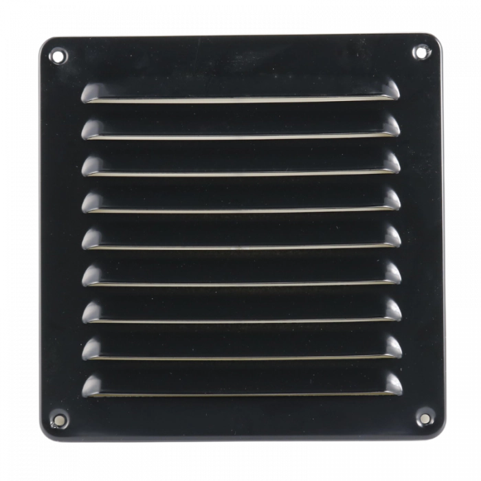 Alu grid 15x15 without mesh black