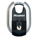 Combination padlock Black disc-shaped 4 key 60mm - 24mm shackle