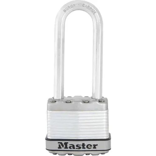 Hangslot Grijs gelamineerd 45mm - 64mm beugel  