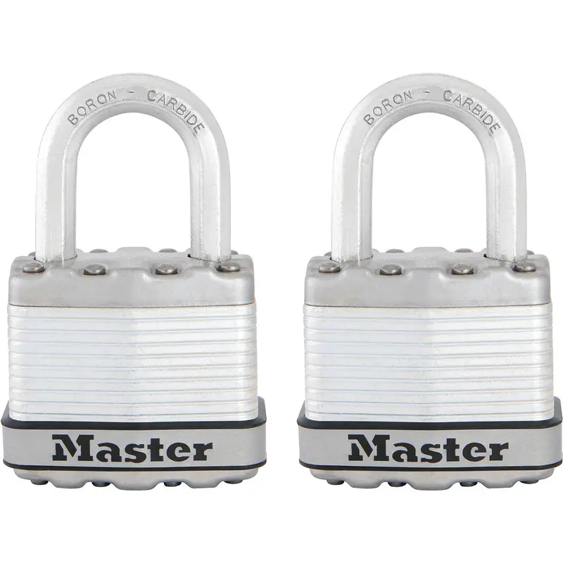 Vorhängeschlösser aus laminiertem Stahl 4 Schlüssel 45mm - 45mm Bügel