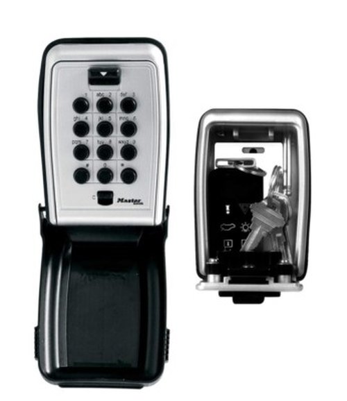 Push-button key cabinet Gray 11.7 cm x 7.9 cm x 5.2 cm
