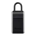 Schlüsselkasten tragbar Schwarz 19,6 cm x 7,6 cm x 5,6 cm - 46mm Halterung