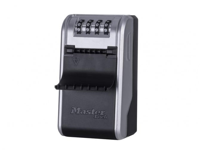 Key cabinet portable Black 28.3 cm x 7.6 cm x 5.6 cm - 135mm bracket