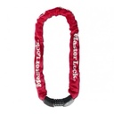 Combination bicycle lock Red 90mm