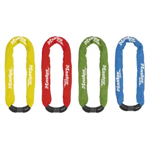 Combination bicycle lock 90mm (yellow, red, green or blue)