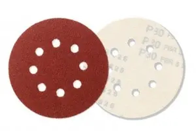 Velcroschijf FBR 125 mm K080 8 gaten Bosch (5st)   (kopie)
