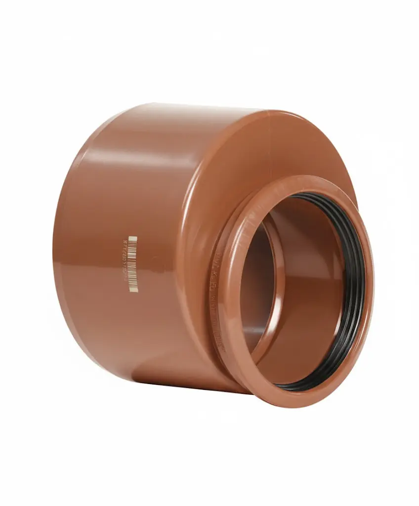 PVC-Reduzierstück 160/110 rotbraun benor SN4