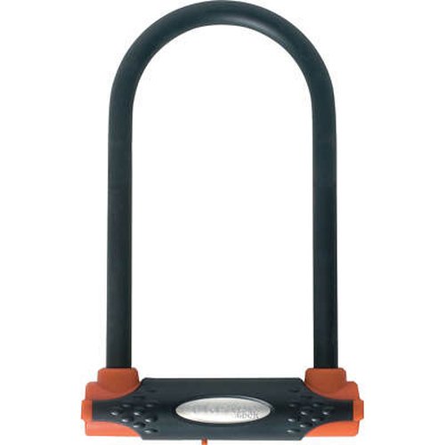 U-lock czarny 210 mm x 110 mm 13 mm grubości