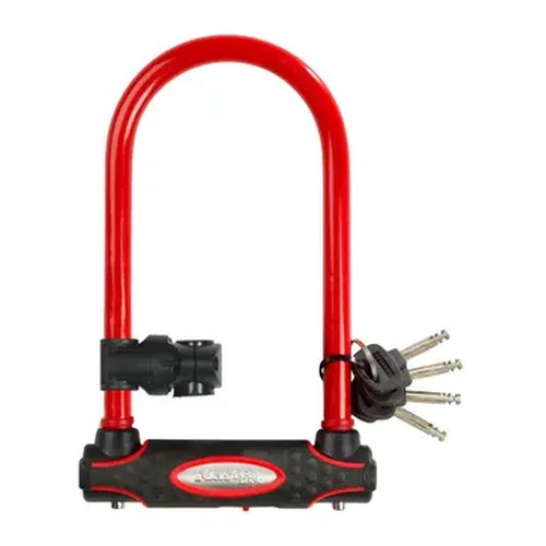 U-shape U-lock Red 210mm x 110mm 13mm thick
