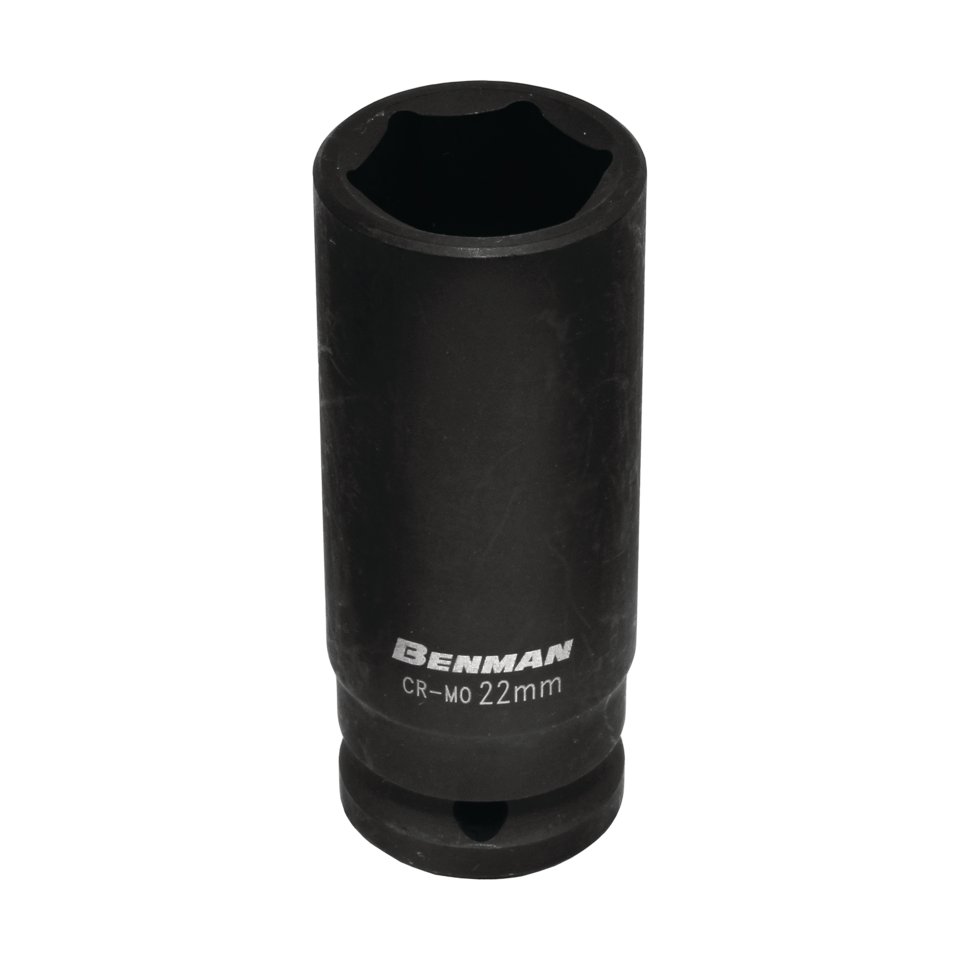 Lapping cap long 1/2" x 12mm black, Benman