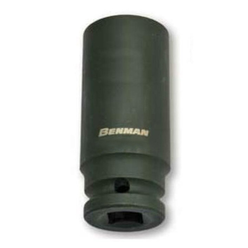Schlagsteckschlüssel lang 1/2" x 27mm, schwarz, Benman