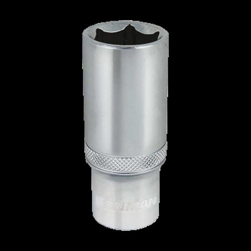 Lange dop 1/2" x 8mm 6-kant, Benman