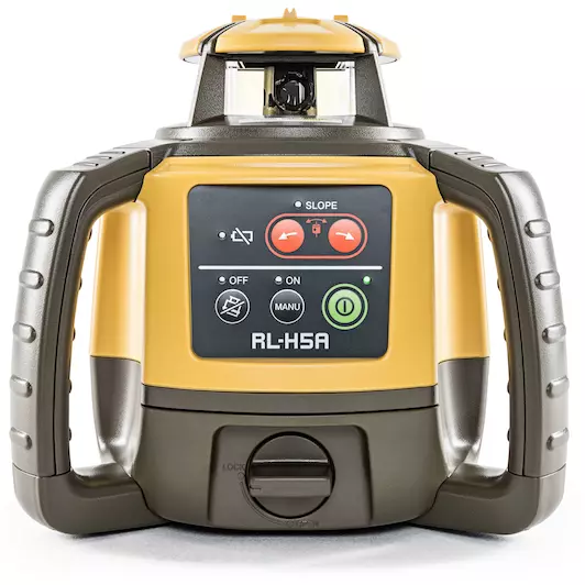 Rotatielaser topcon RL-H5A + LS-80X in koffer