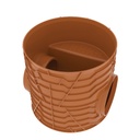 PP put dia 630 2x400 bodem 180° kruis oranje renoflow