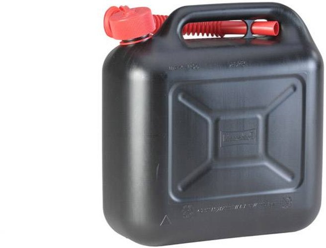 Jerrycan zwart 10l HUN 8128