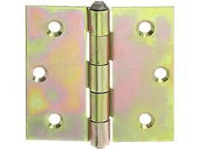 Charnière avec rivet galva 63x63x2