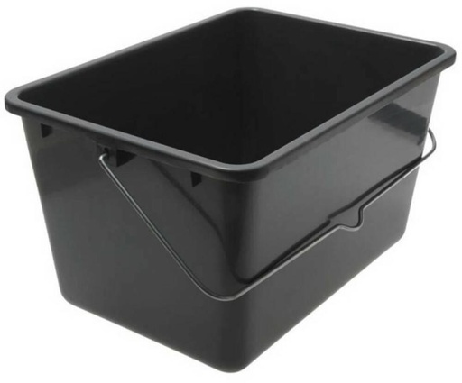 [7217] Bac à peinture plastique 14l noir