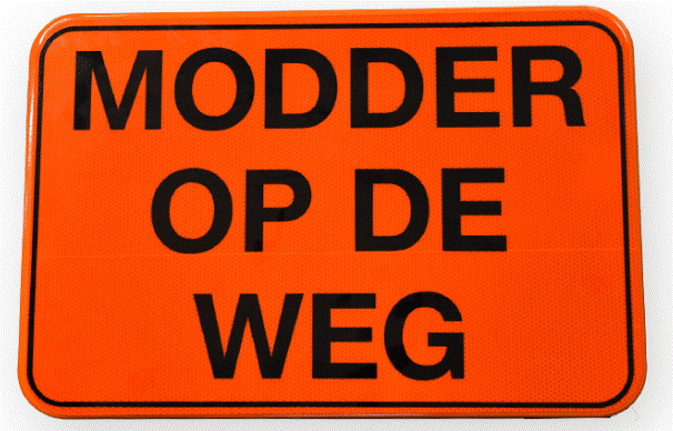 [MODDER] Verkeersbord "modder " SB250 400/600 