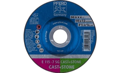 [AFBR115] Disque à tronçonner dia 115-7 STEEL Pferd
