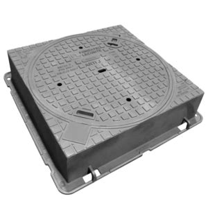Fahrbahnabdeckung aus Gusseisen ARTI9J D400 VK VO=700mm H=200mm BENOR (früher: T109B, T8)