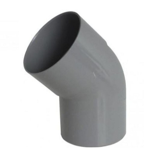 [B804A] Coude PVC dia. 80 45°Msp anthracite