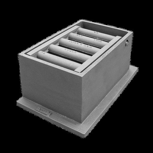 [B9] Kanalisationsstutzen aus Gusseisen B9 D400 - VO=440x265 H=220mm COPRO