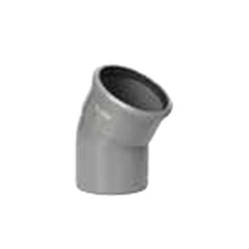 [BBS2001] PVC bocht dia 200 15° MSp grijs benor SN4  