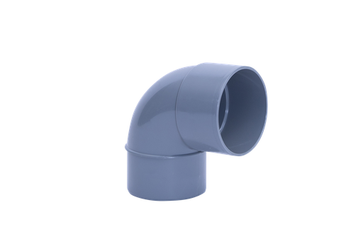[BS908] Coude PVC dia 90 87° MSp benor gris
