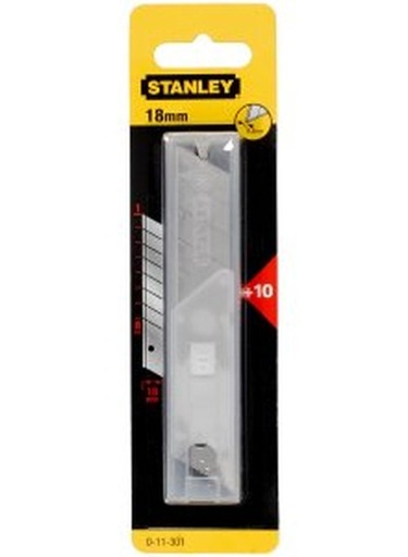 [0-11-301] Stanley afbreekmesjes in dispenser 18mm