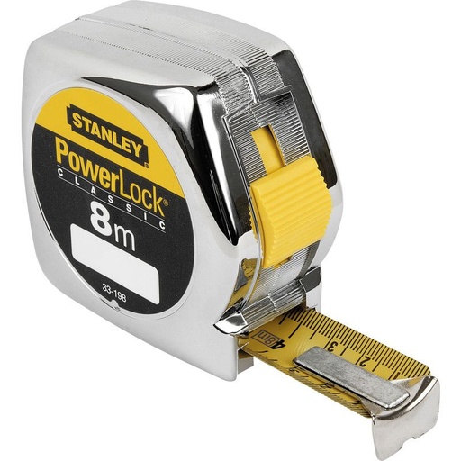 [0-33-198] Stanley rolbandmaat powerlock 8m