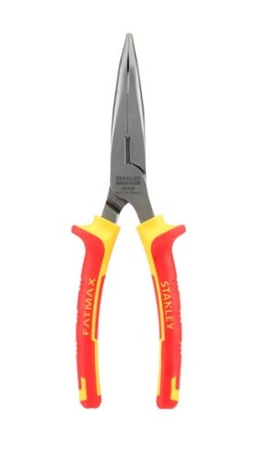 [0-84-008] Stanley VDE 1000V gebogen telefoontang 200mm
