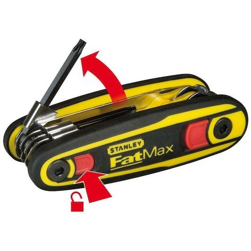 [0-97-553] Stanley FM locking hex key torx mm set in display