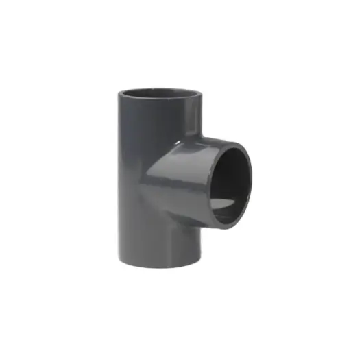 [01051003090] Trójnik ciśnieniowy PVC śr. 90