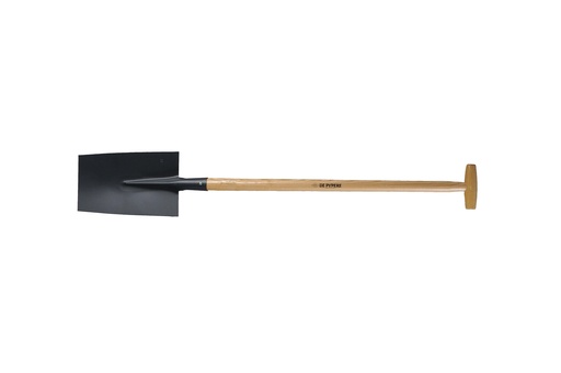 [DP106T] Spade De Pypere short model 280x170 open dull and T-stem