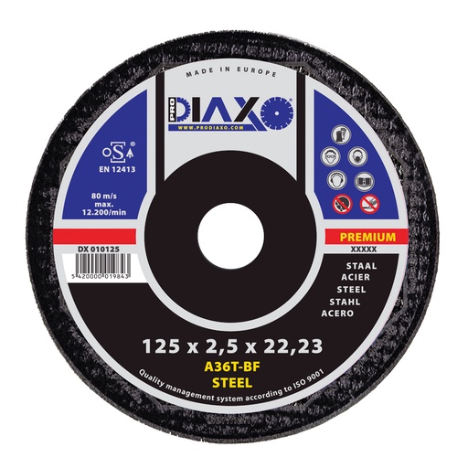 [DSS115D] Disque à tronçonner dia 115-2.5 Diax