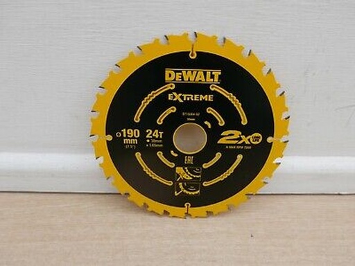 [DT10304-QZ] Brzeszczot o średnicy 190 x 24 T cienki dewalt